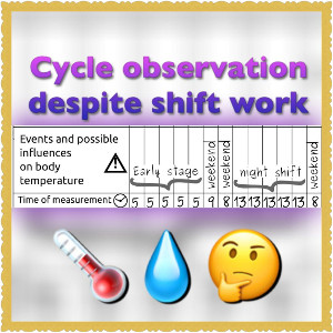 cycle observation despite shift work